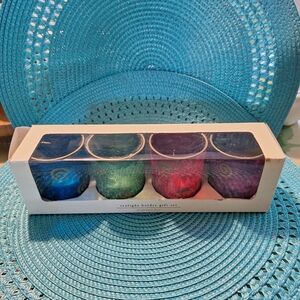 Colorful Tealight Holder Set